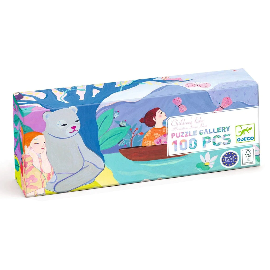 Gallery Puzzle Lago de los ni os 100 piezas Papeler a Mi l piz SpA