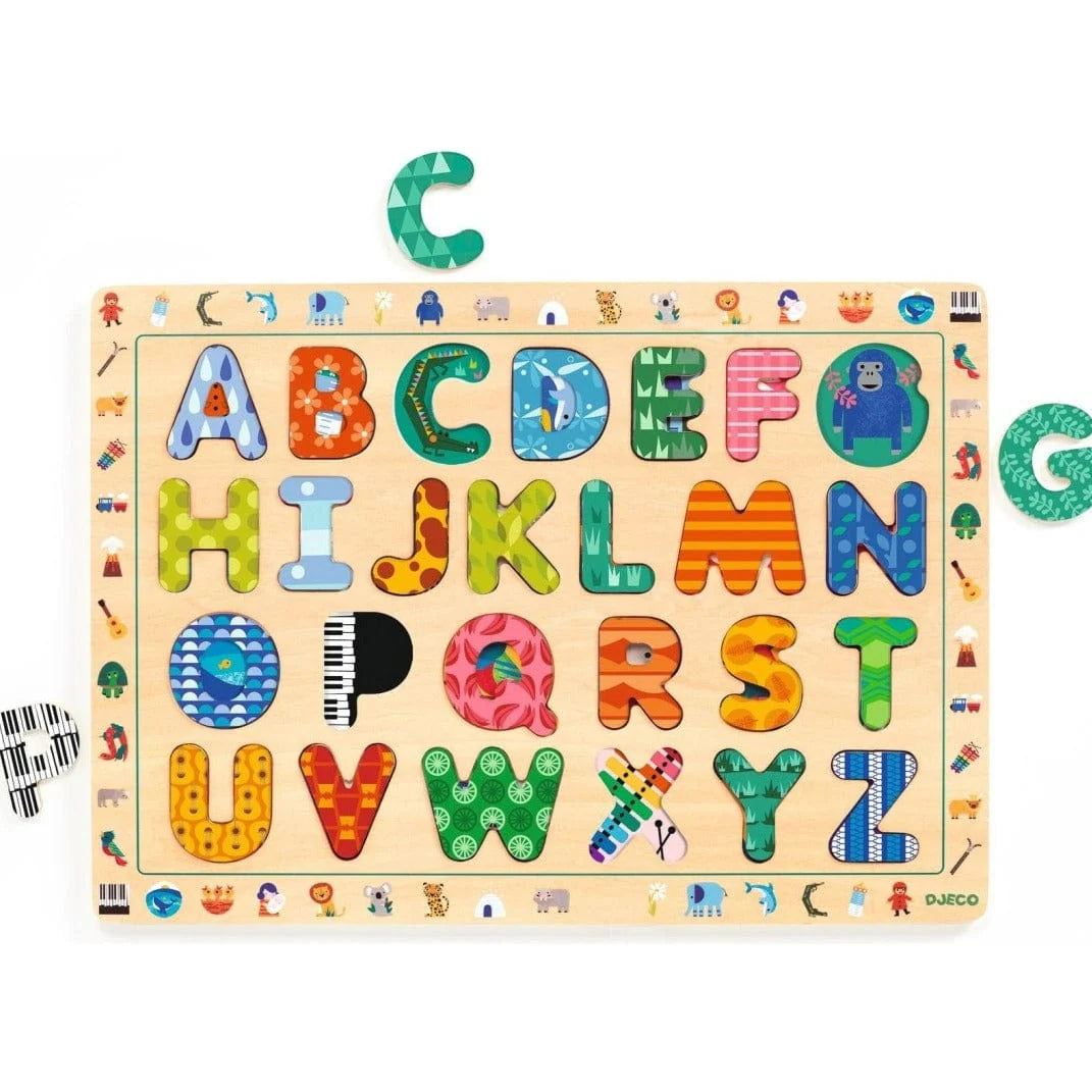 Puzzle de Madera Abc