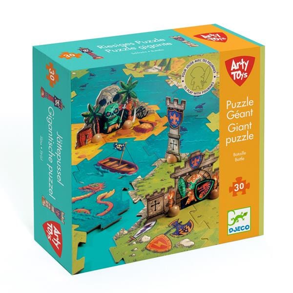 Puzzle Gigante de Batalla de 30 piezas - Arty toys