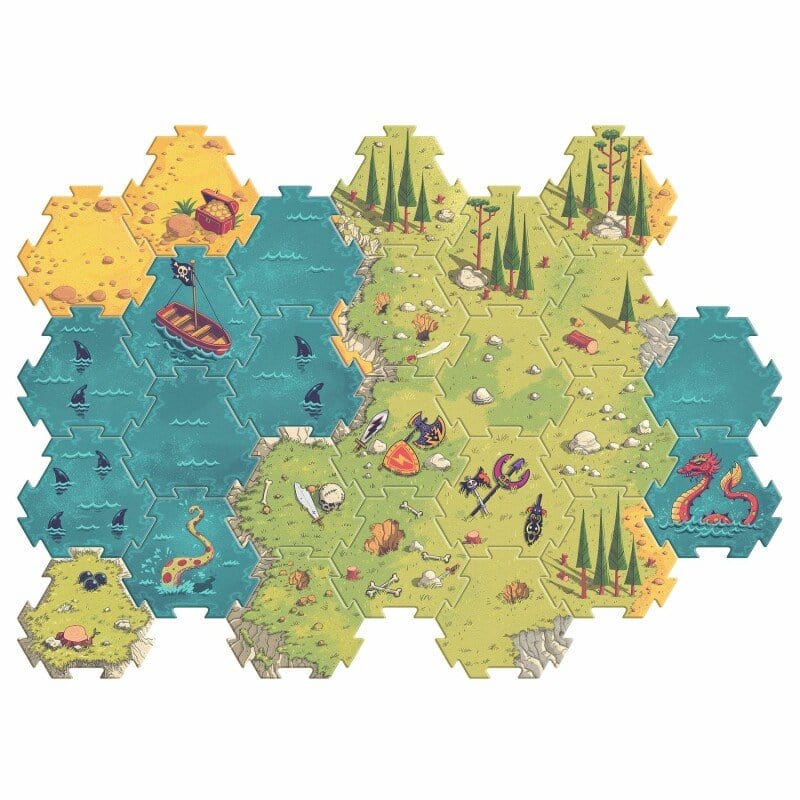 Puzzle Gigante de Batalla de 30 piezas - Arty toys