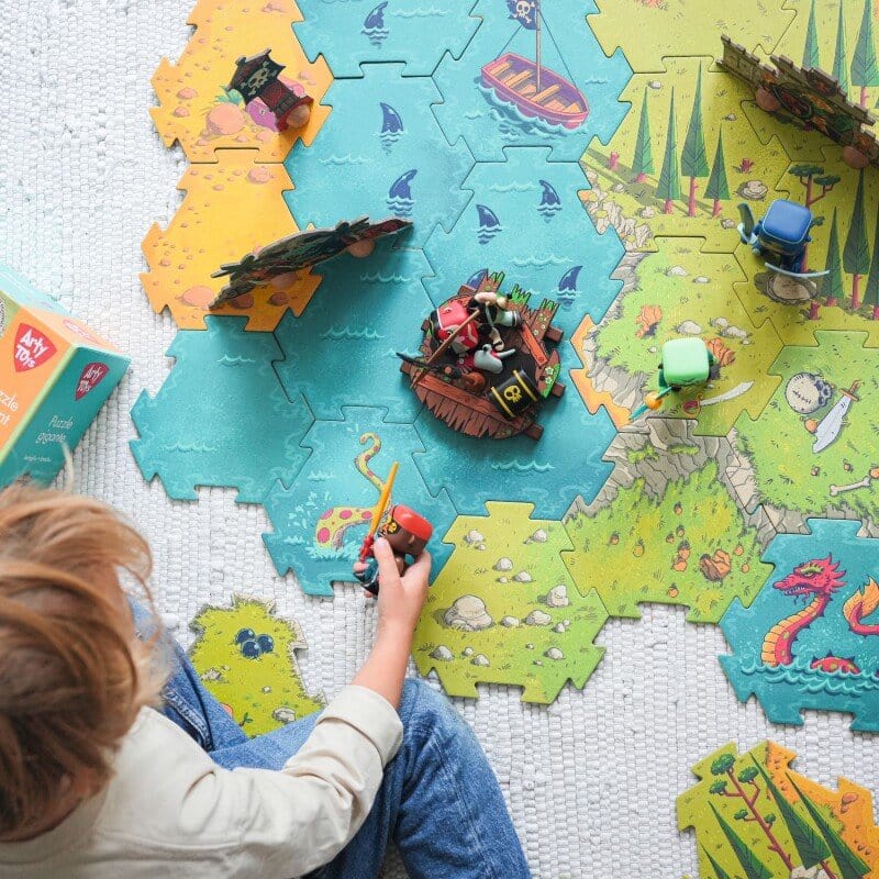 Puzzle Gigante de Batalla de 30 piezas - Arty toys