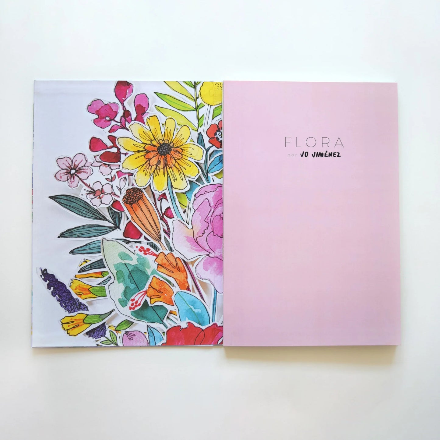 Libro para colorear Flora