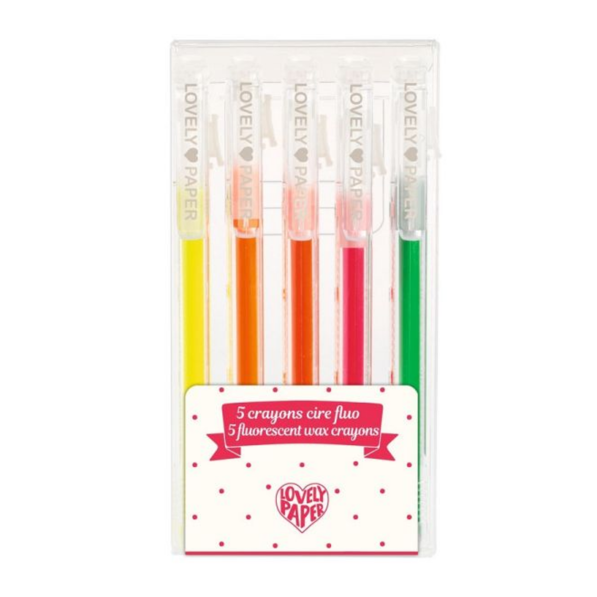 Set 5 Lápices fluorescentes