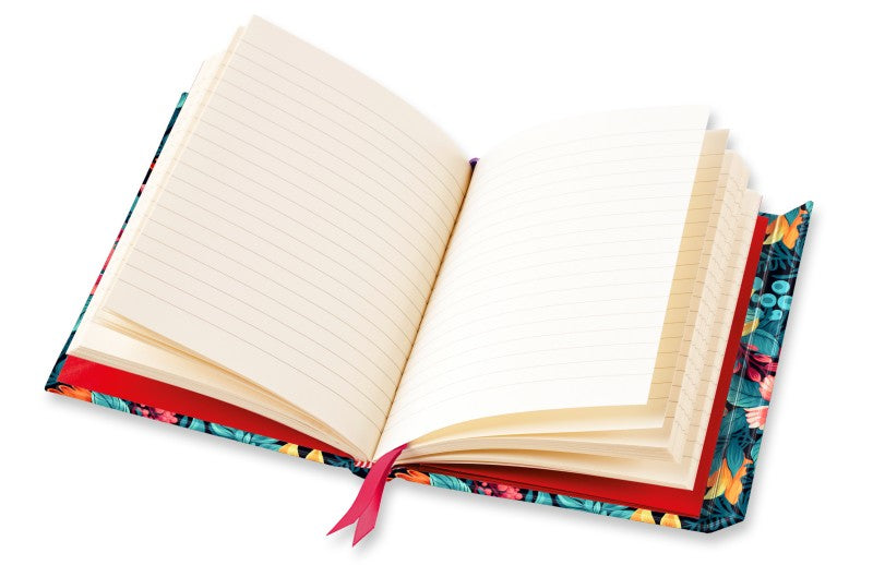 Libreta lineada con tapa magnética - Jardín de las delicias