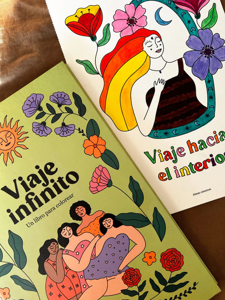 Libro para colorear: Viaje Infinito por Almas Cósmicas