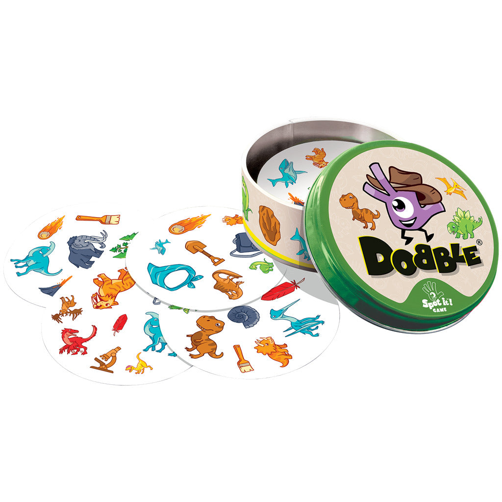 Juego Dobble Dinosaurios