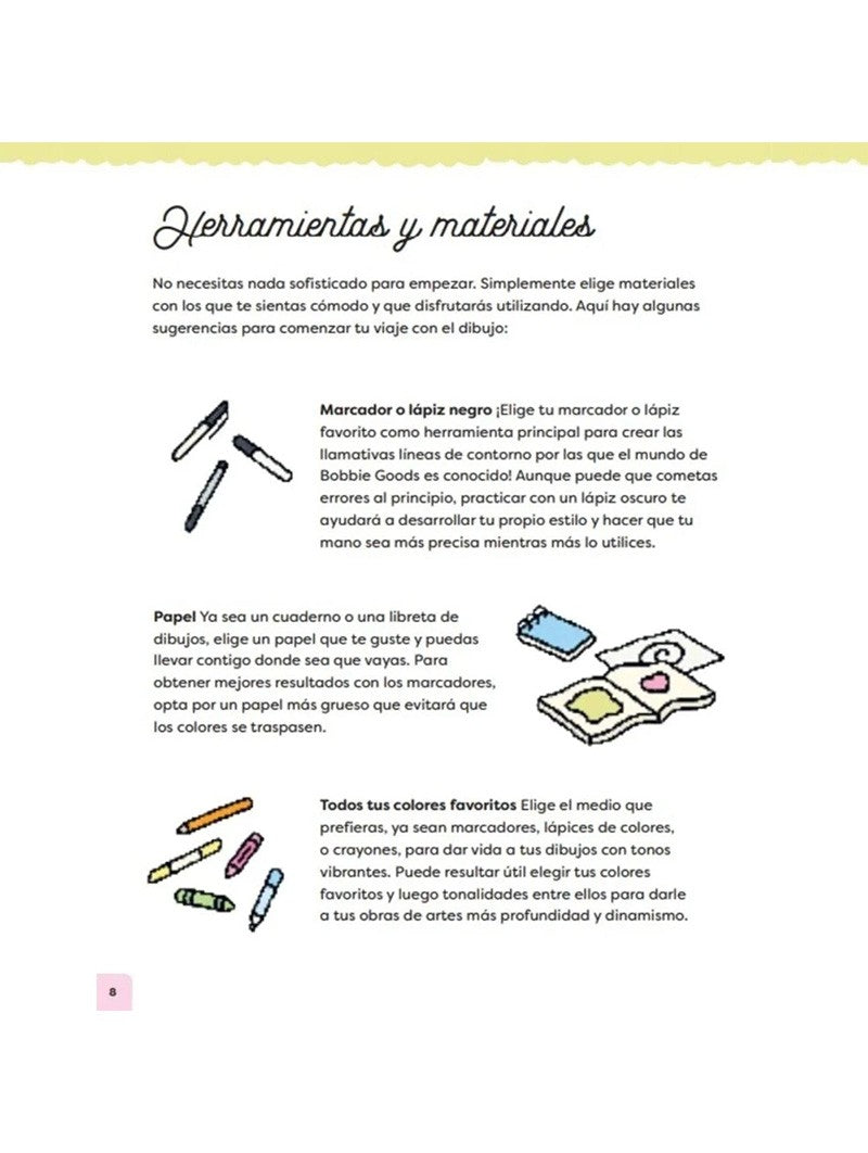 Cómo dibujar cosas super tiernas con Bobbie Goods