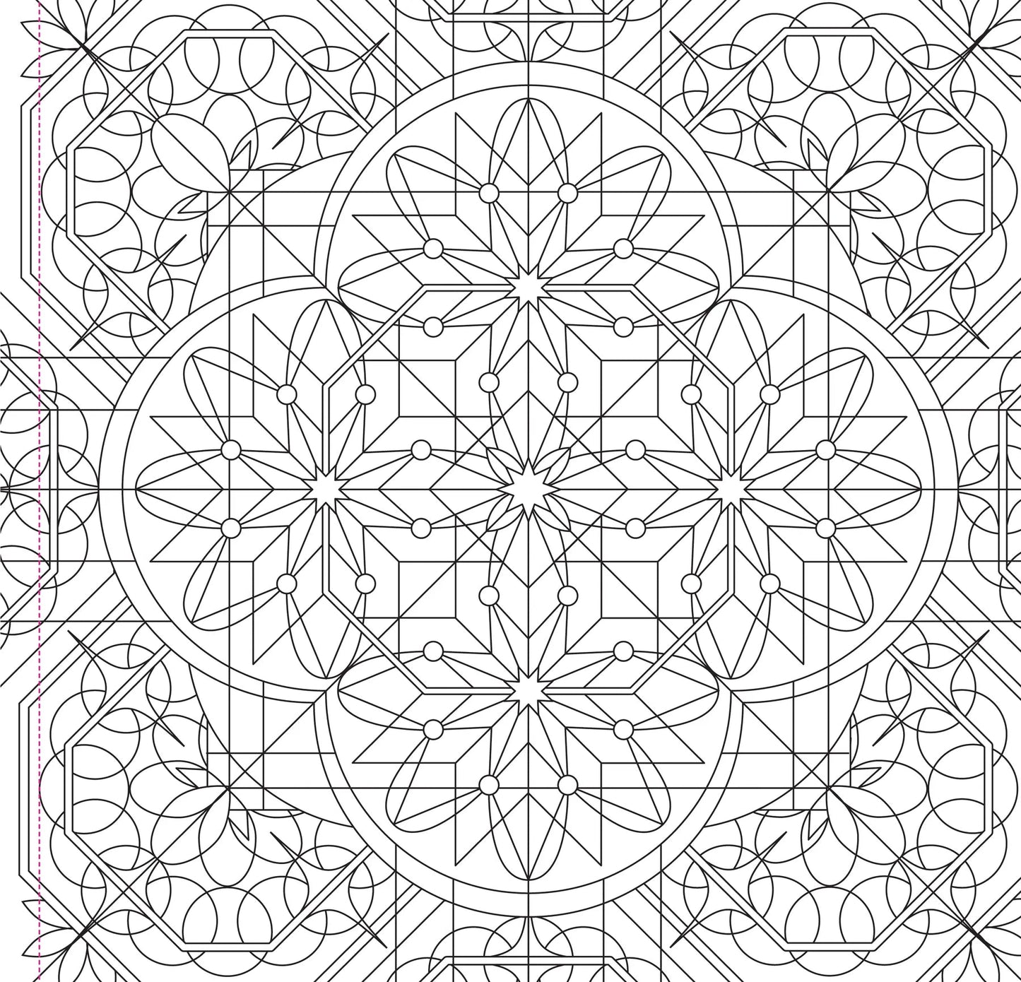 Libro para Colorear Kaleidoscope