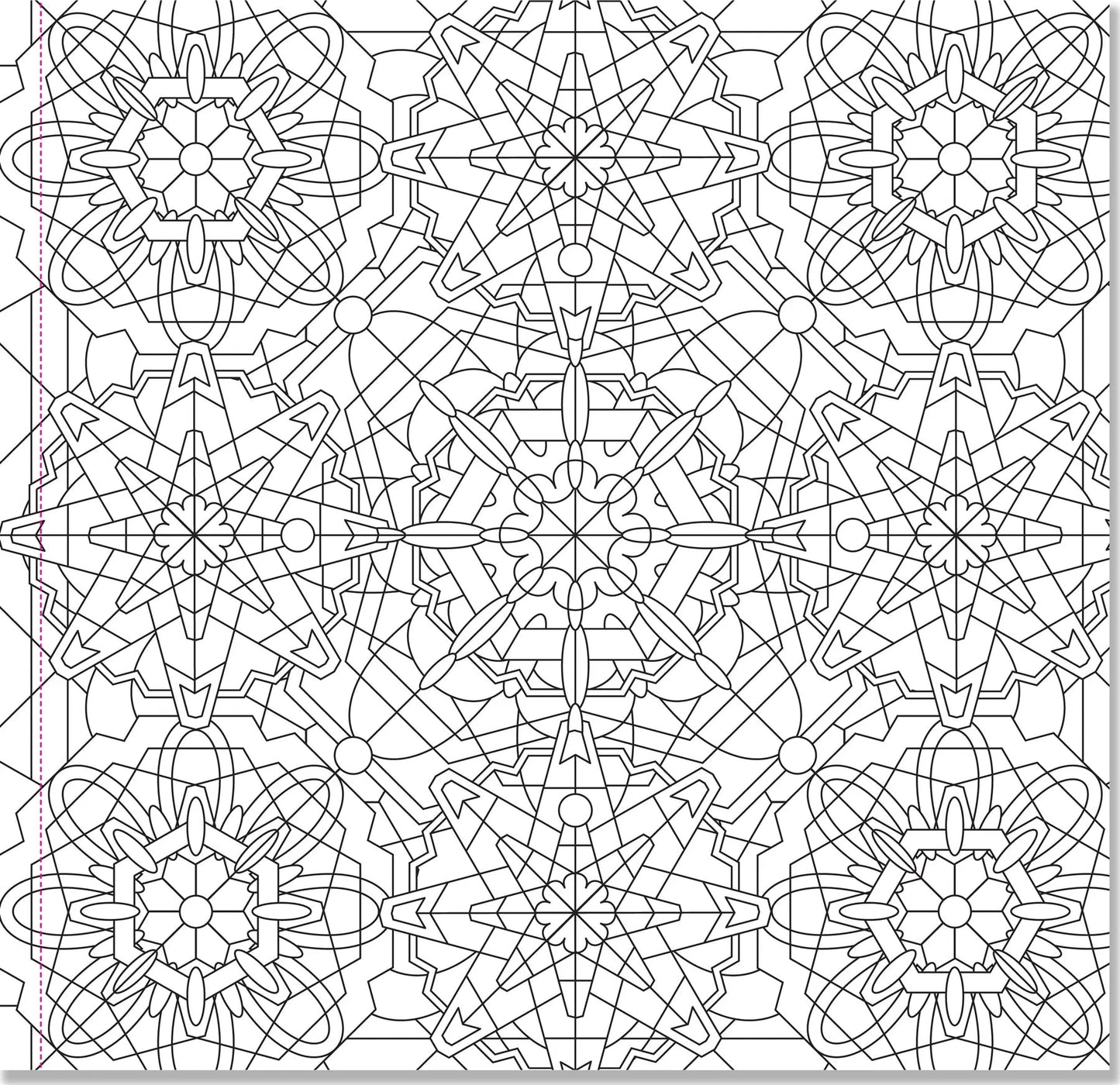 Libro para Colorear Kaleidoscope