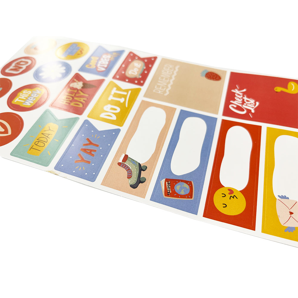 Set Stickers Planifica tu semana
