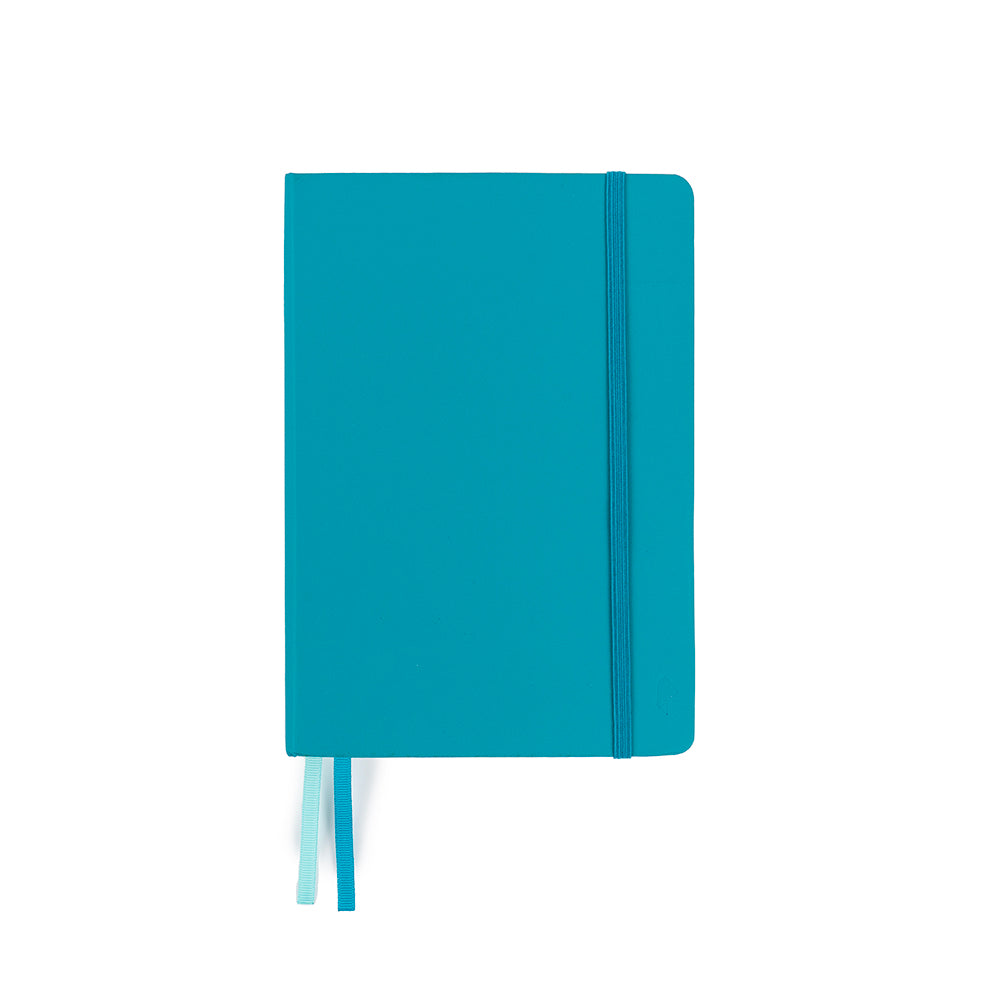 Libreta A5 punteada Azul Claro