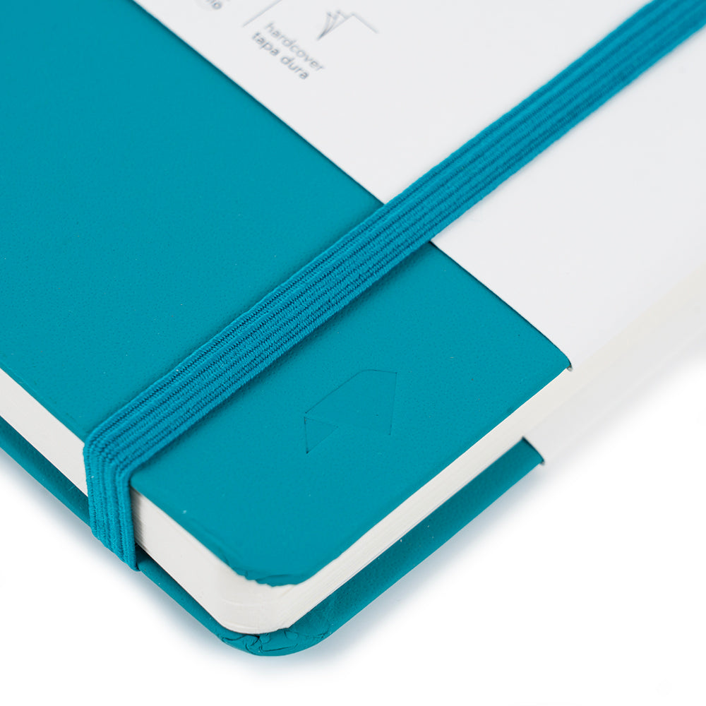 Libreta A5 punteada Azul Claro