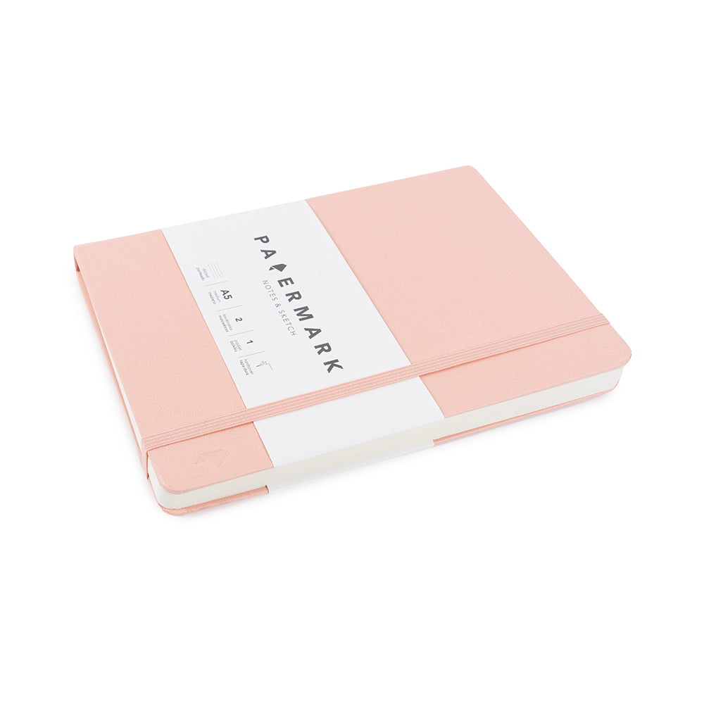 Libreta A5 punteada Coral
