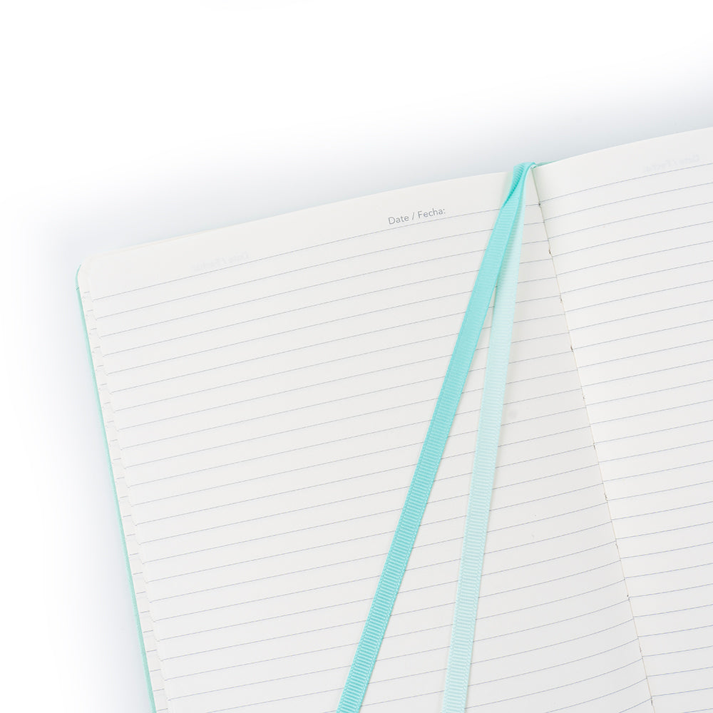 Libreta A5 lineada Verde Menta