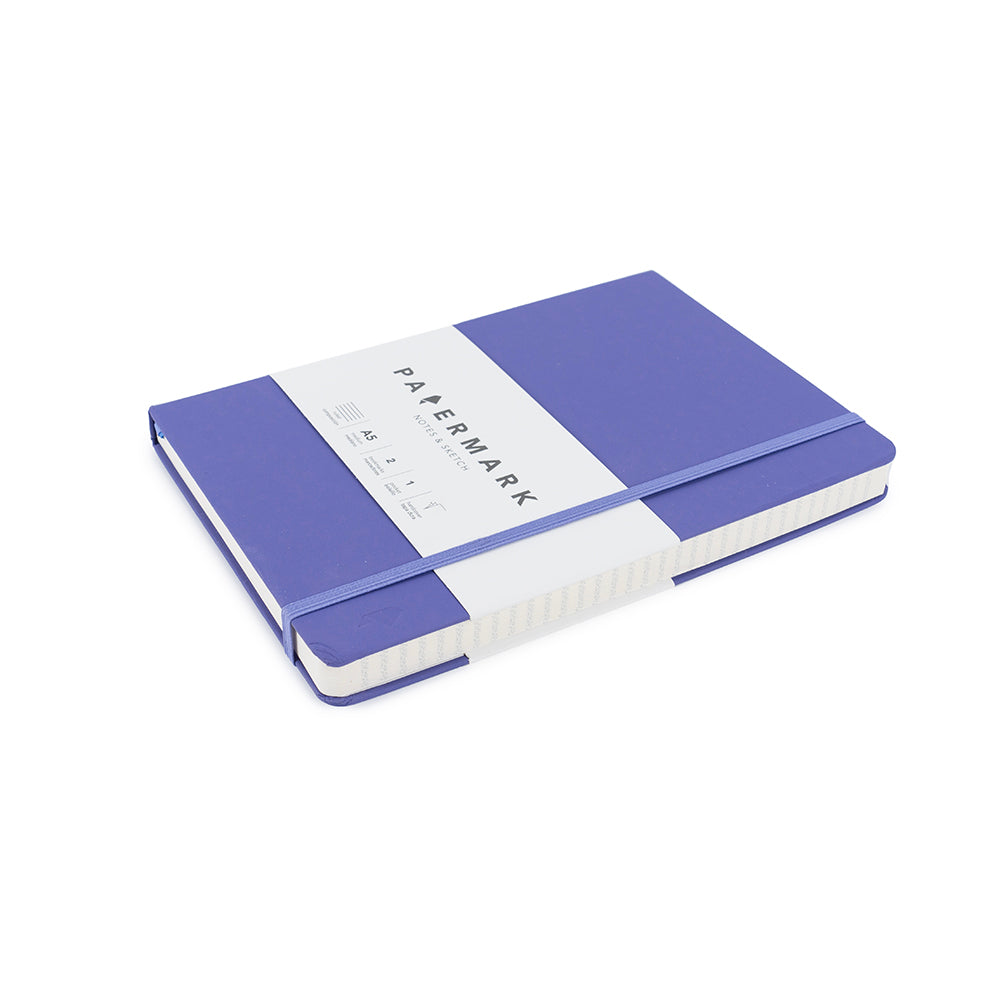 Libreta A5 lineada Morado