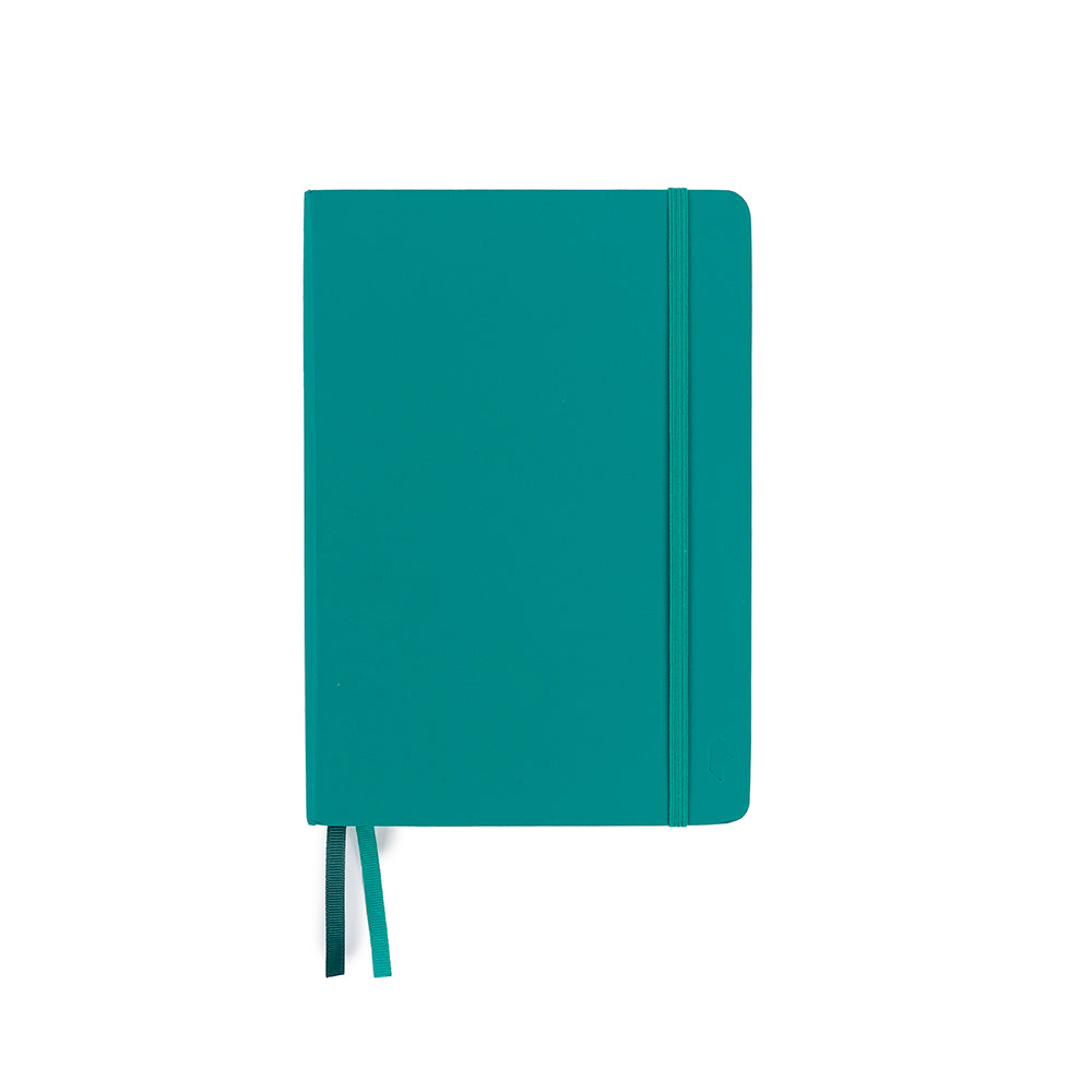 Libreta A5 lineada Turqueza