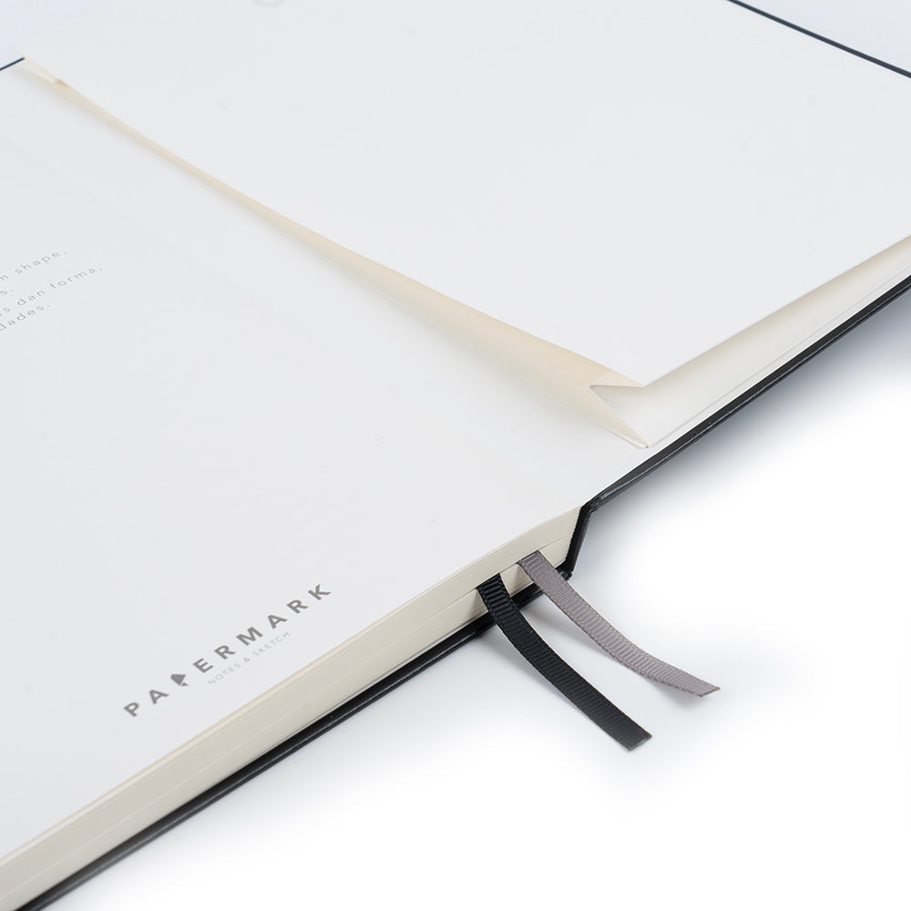 Libreta B5 lineada Negra