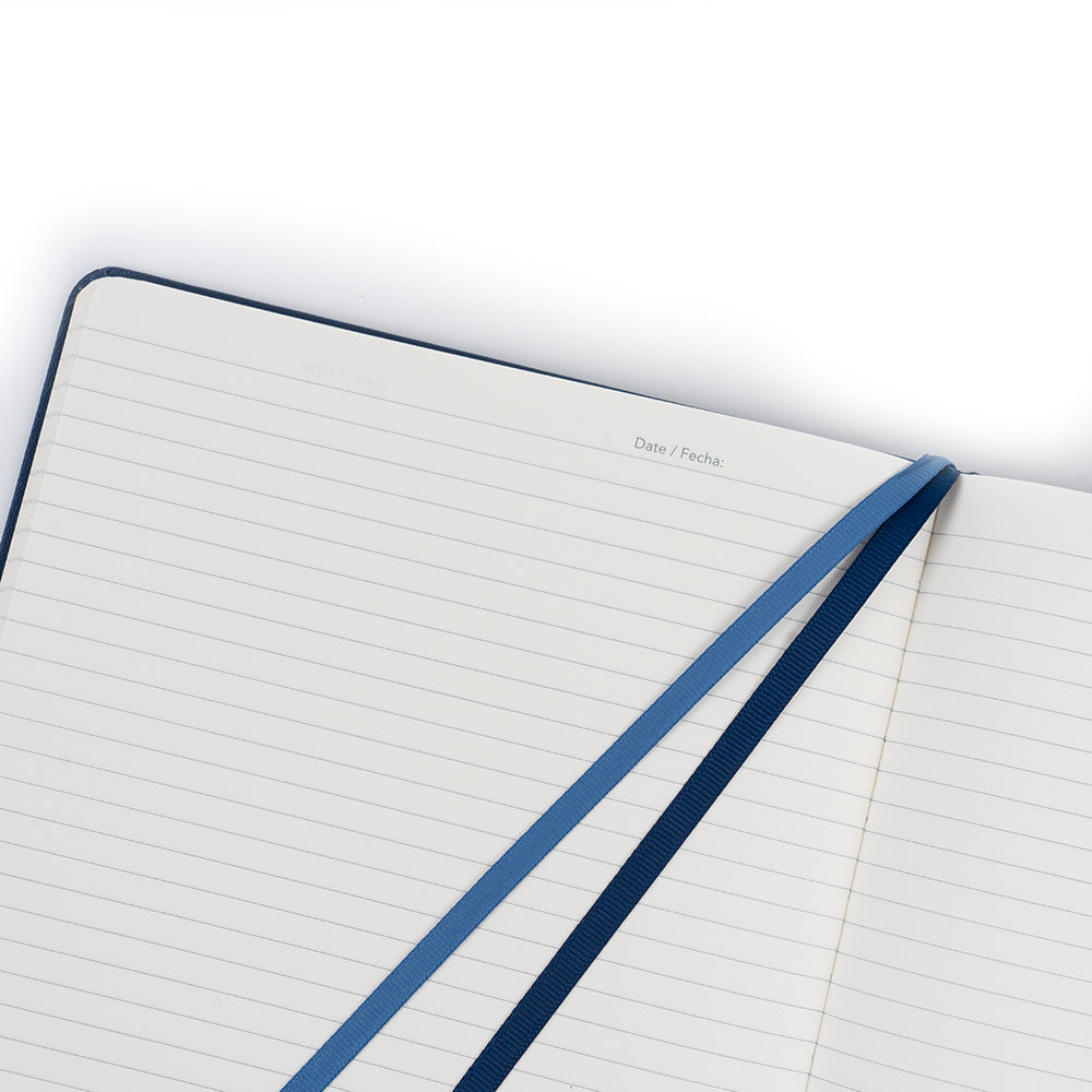 Libreta B5 lineada Azul marino