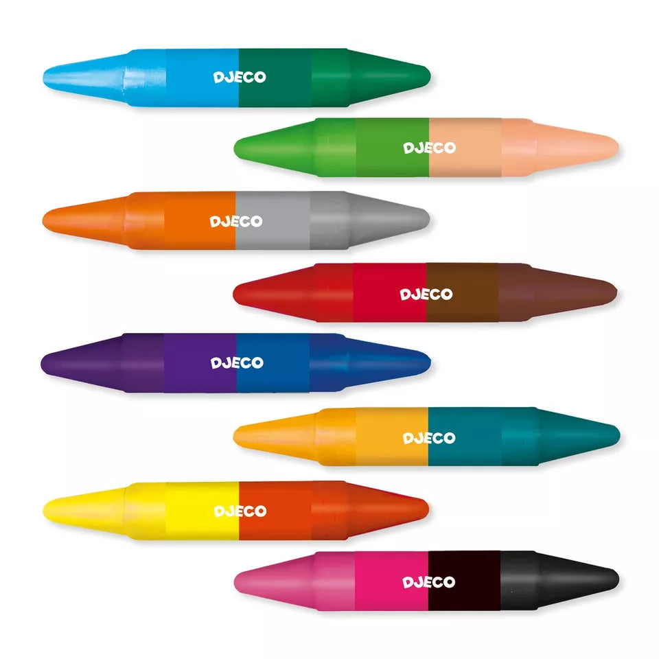 Set de 8 Lápices Twins Crayons