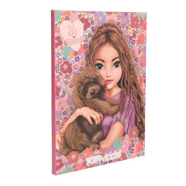 Top model set de cartas floral Be mine