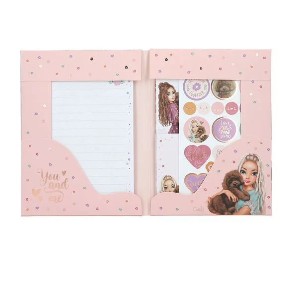 Top model set de cartas floral Be mine