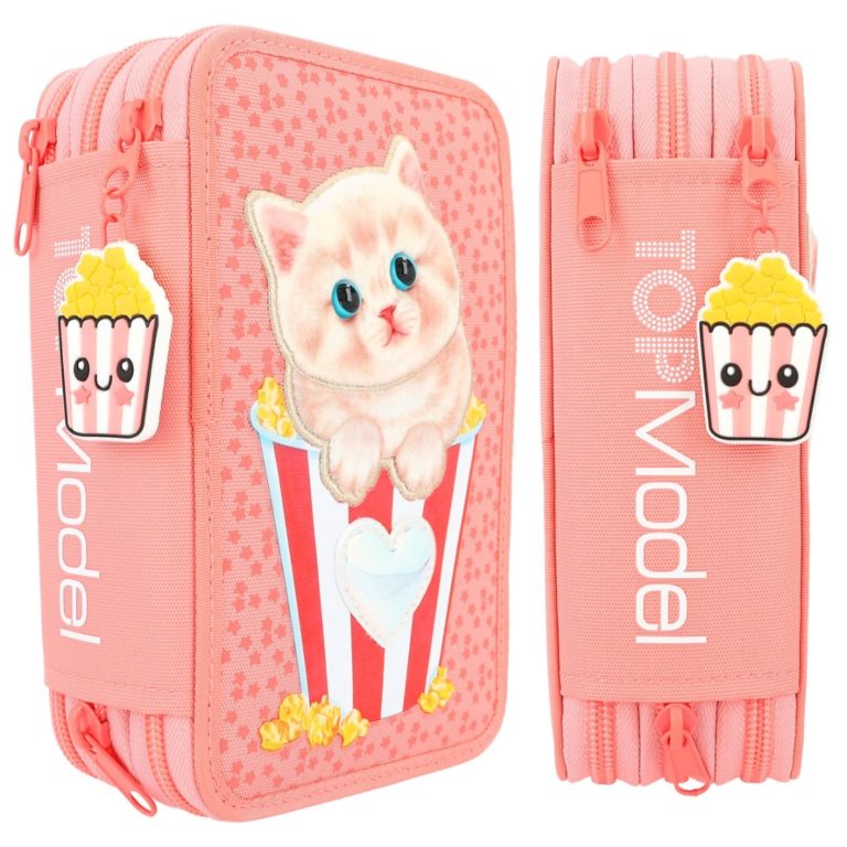 TOPModel estuche Triple con Gato Cutie Star