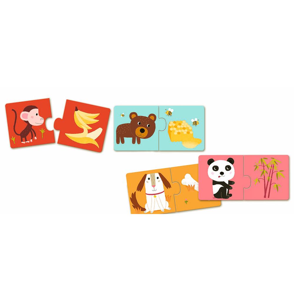 Puzzle A comer - 10 puzzles de 2 pz