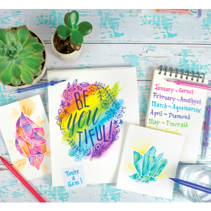 Set Calligraphy Duo Brush