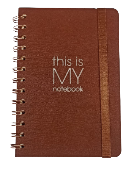 Cuaderno Ecocuero My Notebook Colores