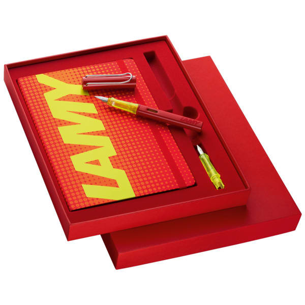 Set Special Edition AL-star glossy red F + Din A6