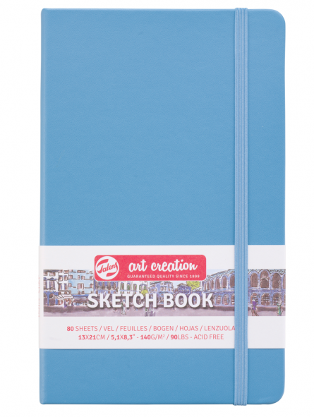 Libreta Sketchbook 13x21 cm Lake Blue