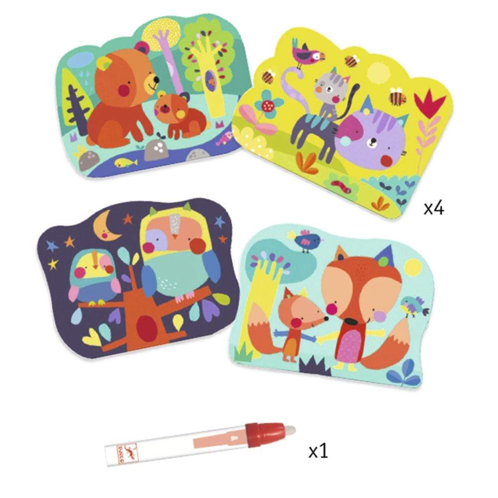 Set de Pintura Mágica - Escondidos en el Bosque