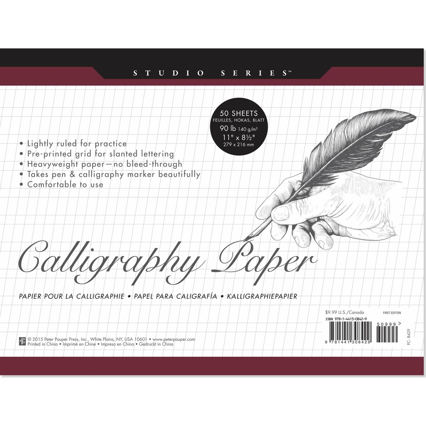 Papel para Escribir Caligrafía