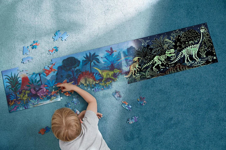Puzzle Brilla oscuridad Dinosaurios