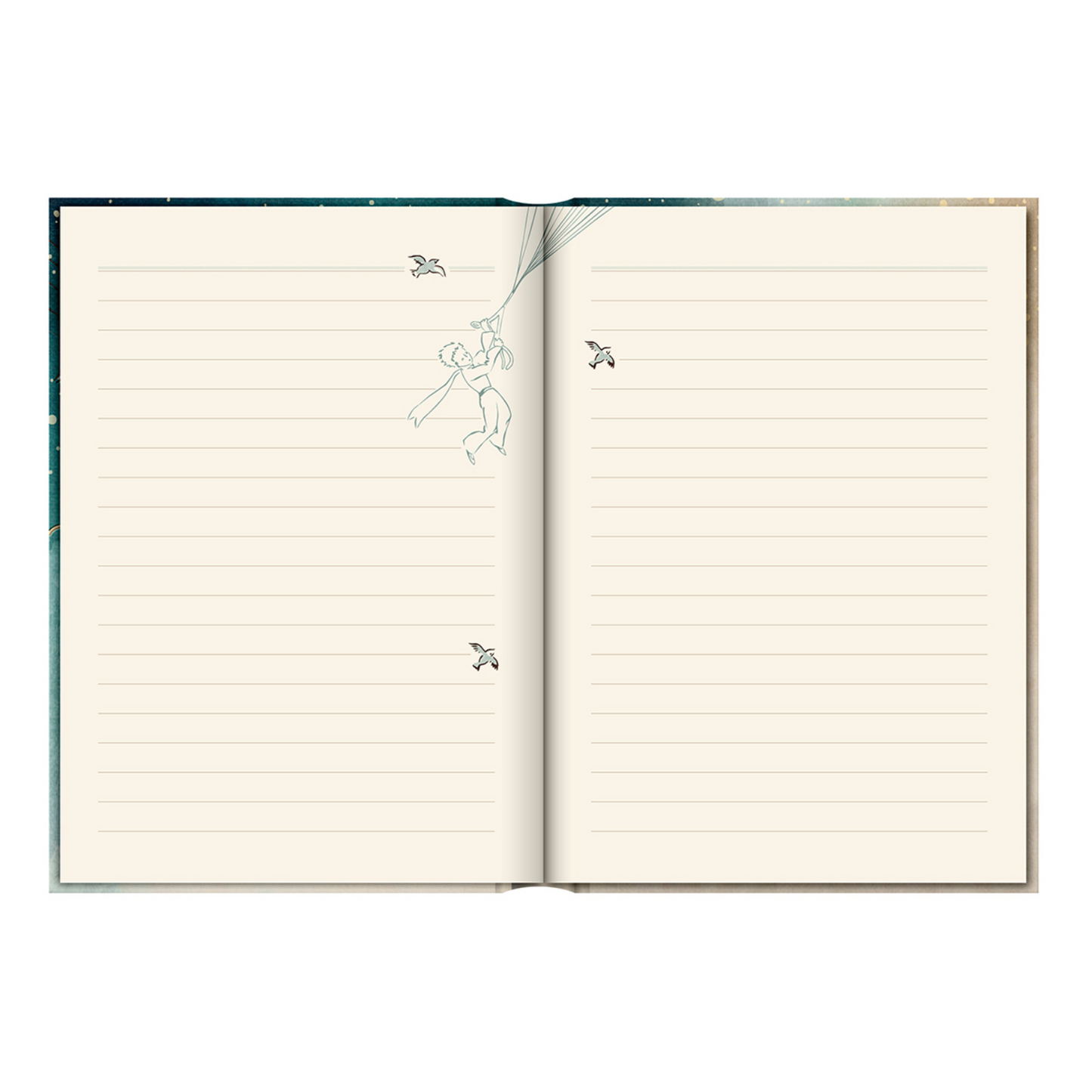 Libreta Tapa Dura el Principito Estrellas