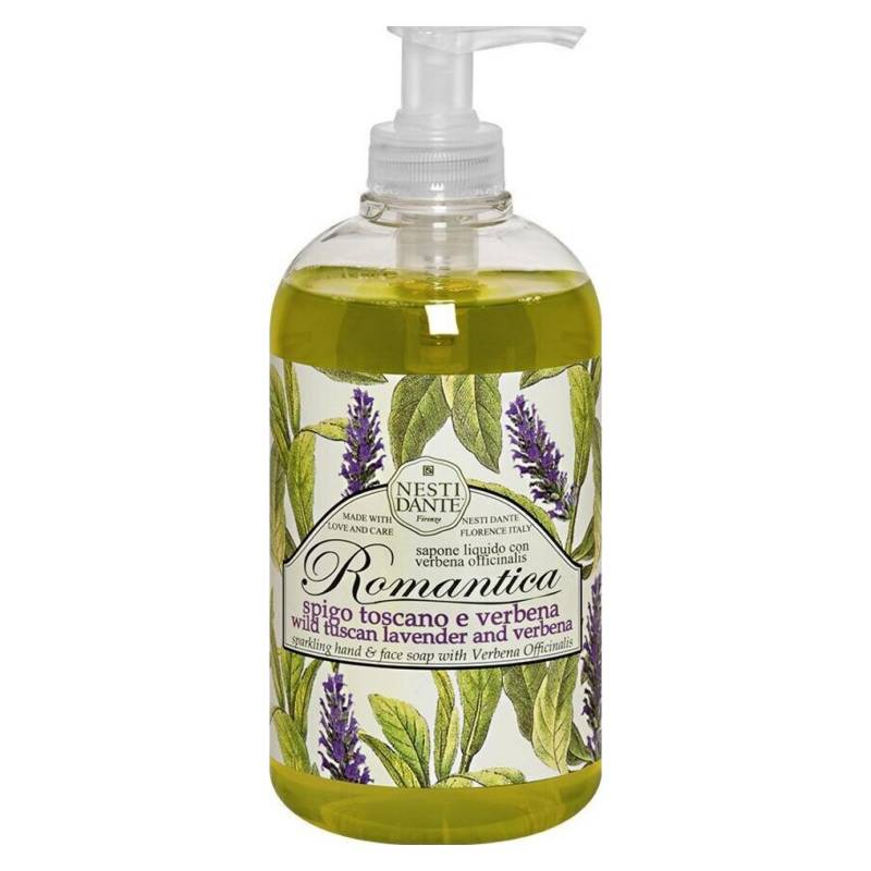 Jabón líquido Romántica - Lavanda y Verbena - 500 ml