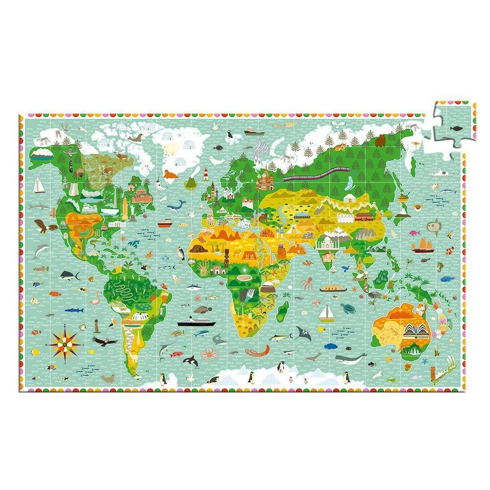 Puzzle Observación Alrededor del mundo 200 Piezas