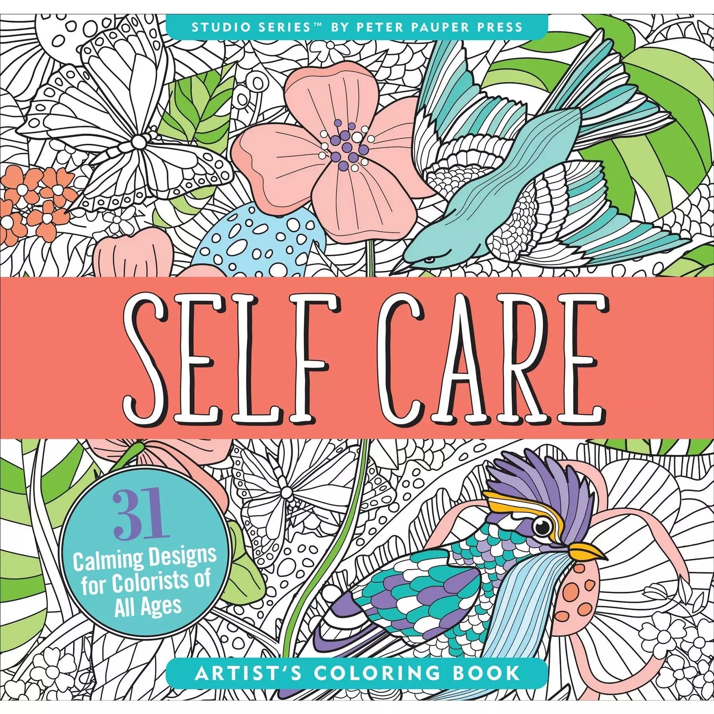 Libro para colorear - self care