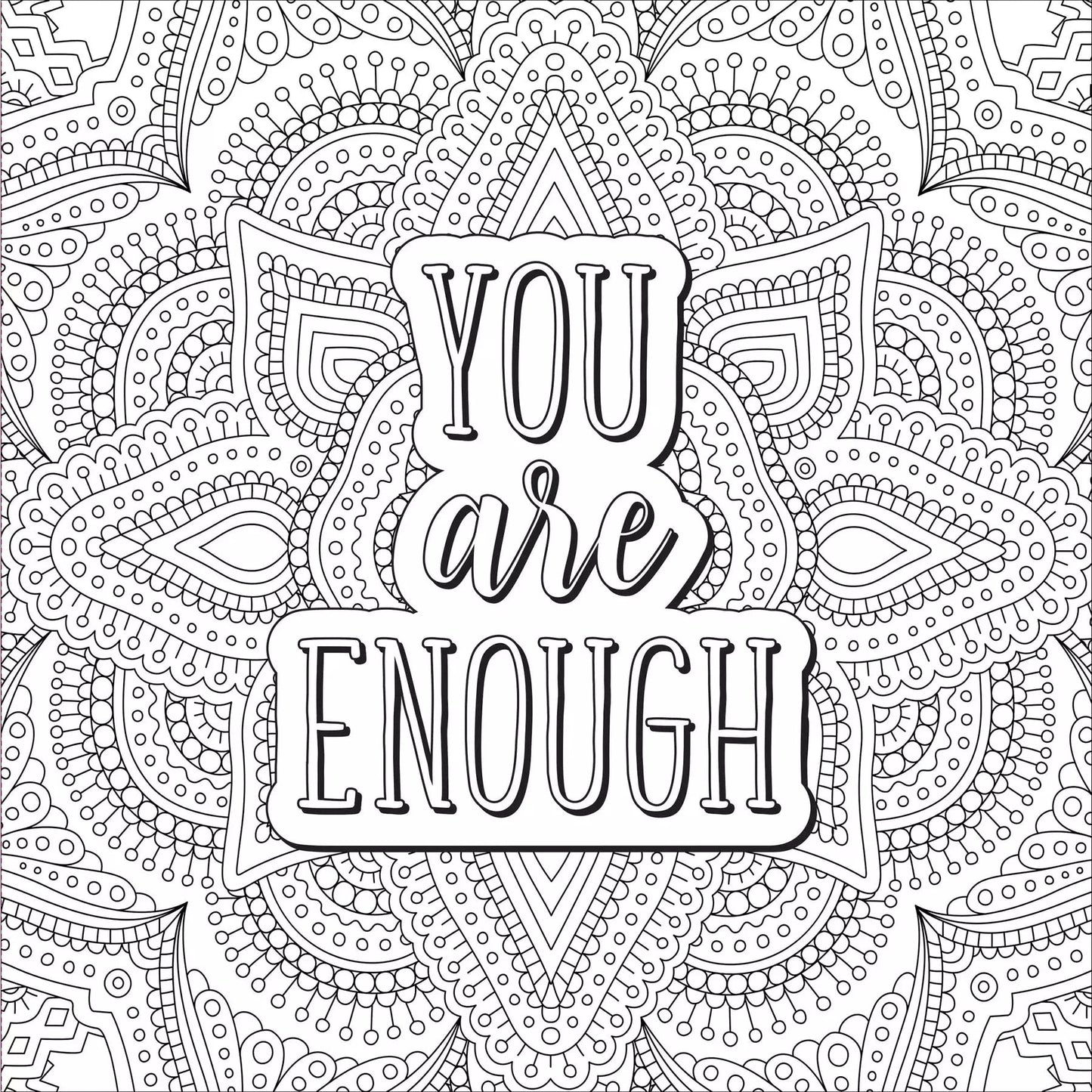 Libro para colorear - self care