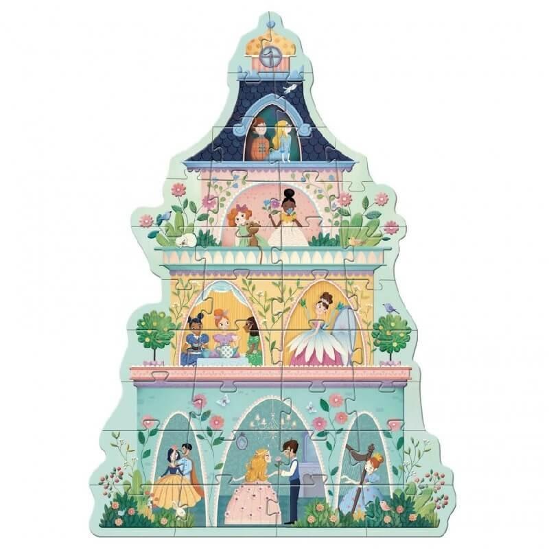 Puzzle Gigante la torre de la princesa 36 piezas