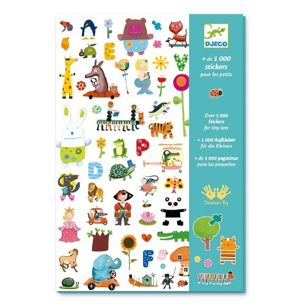 Set 1000 Stickers Infantiles