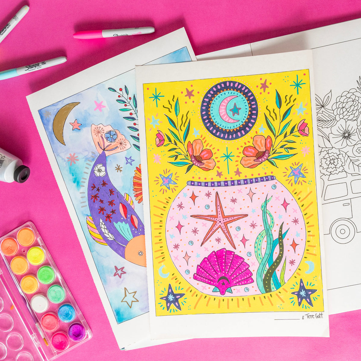 Libros para Colorear de Tere Gott