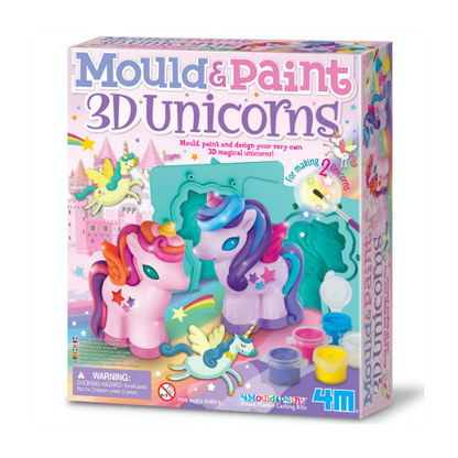 Moldea y pinta Unicornios en 3D