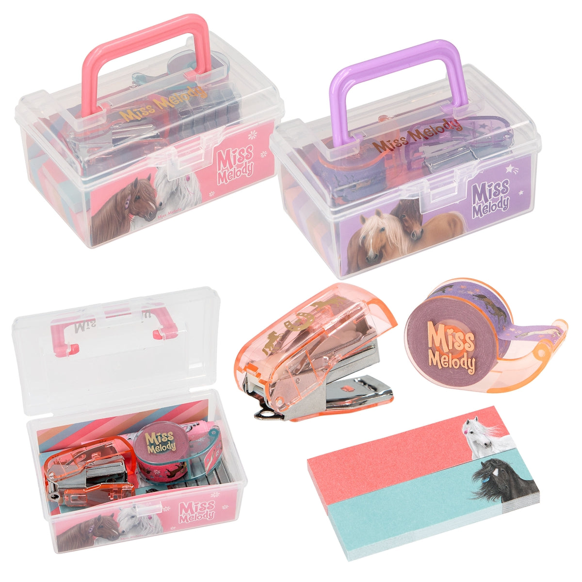 Miss Melody set de escritorio