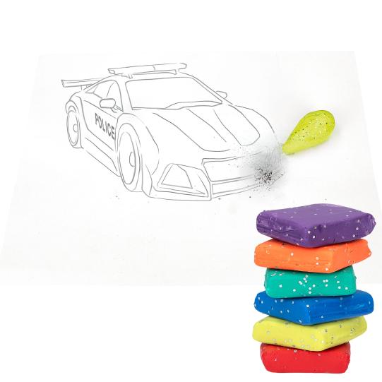 Goma de borrar moldeable Action World