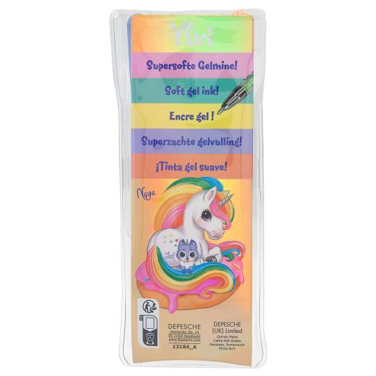 Yivi rotuladores del gel arcoiris