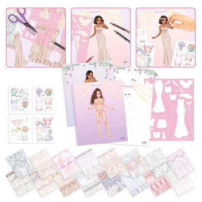 Libro para colorear especial de bodas de TOPModel