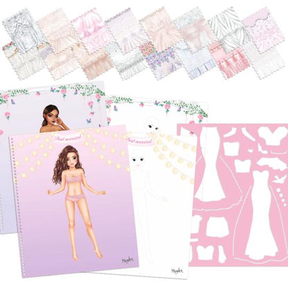 Libro para colorear especial de bodas de TOPModel