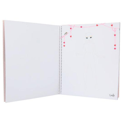 Libro para colorear especial de bodas de TOPModel