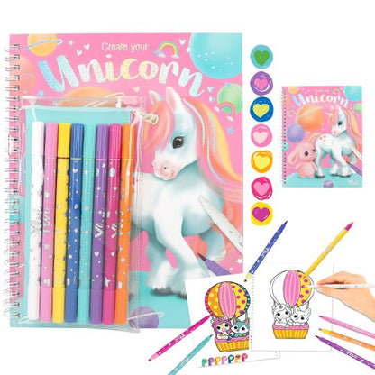 Ylvi Libro de colorear con set de colores
